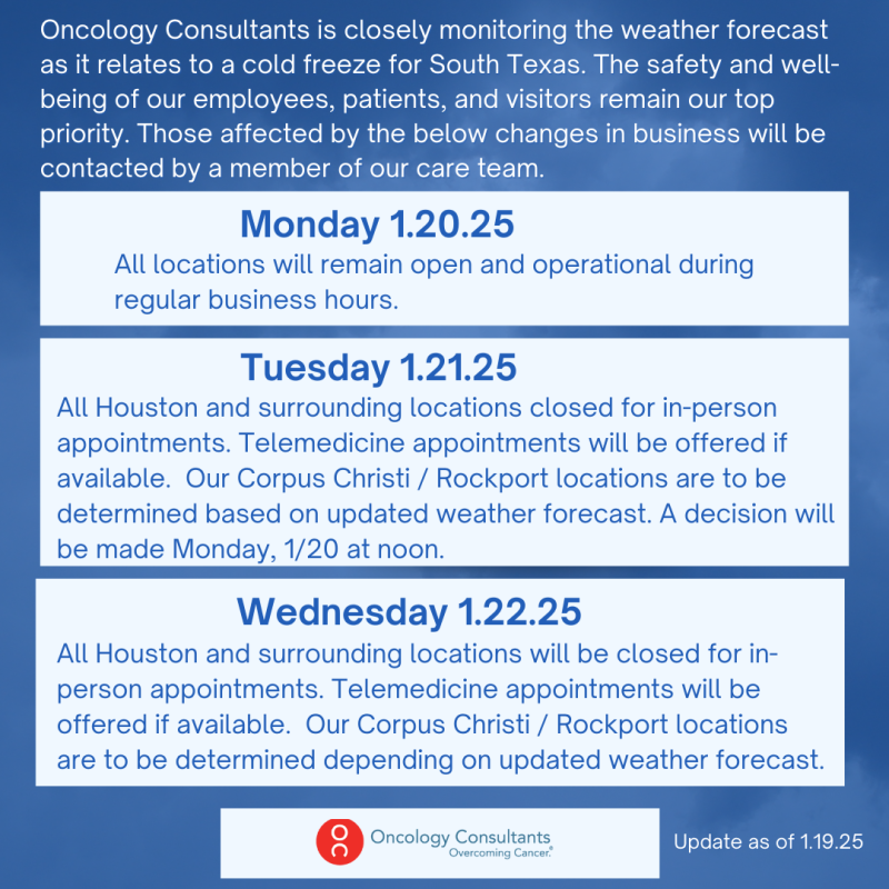 Weather update 1.19.25